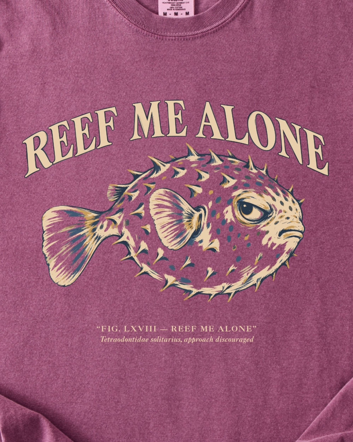 REEF ME ALONE PUFFERFISH
