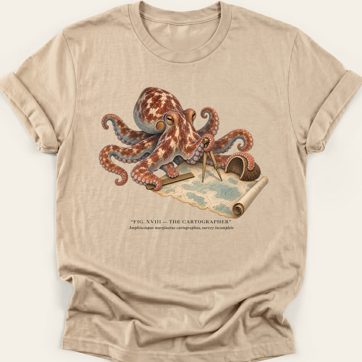THE CARTOGRAPHER — SOFTSTYLE TEE