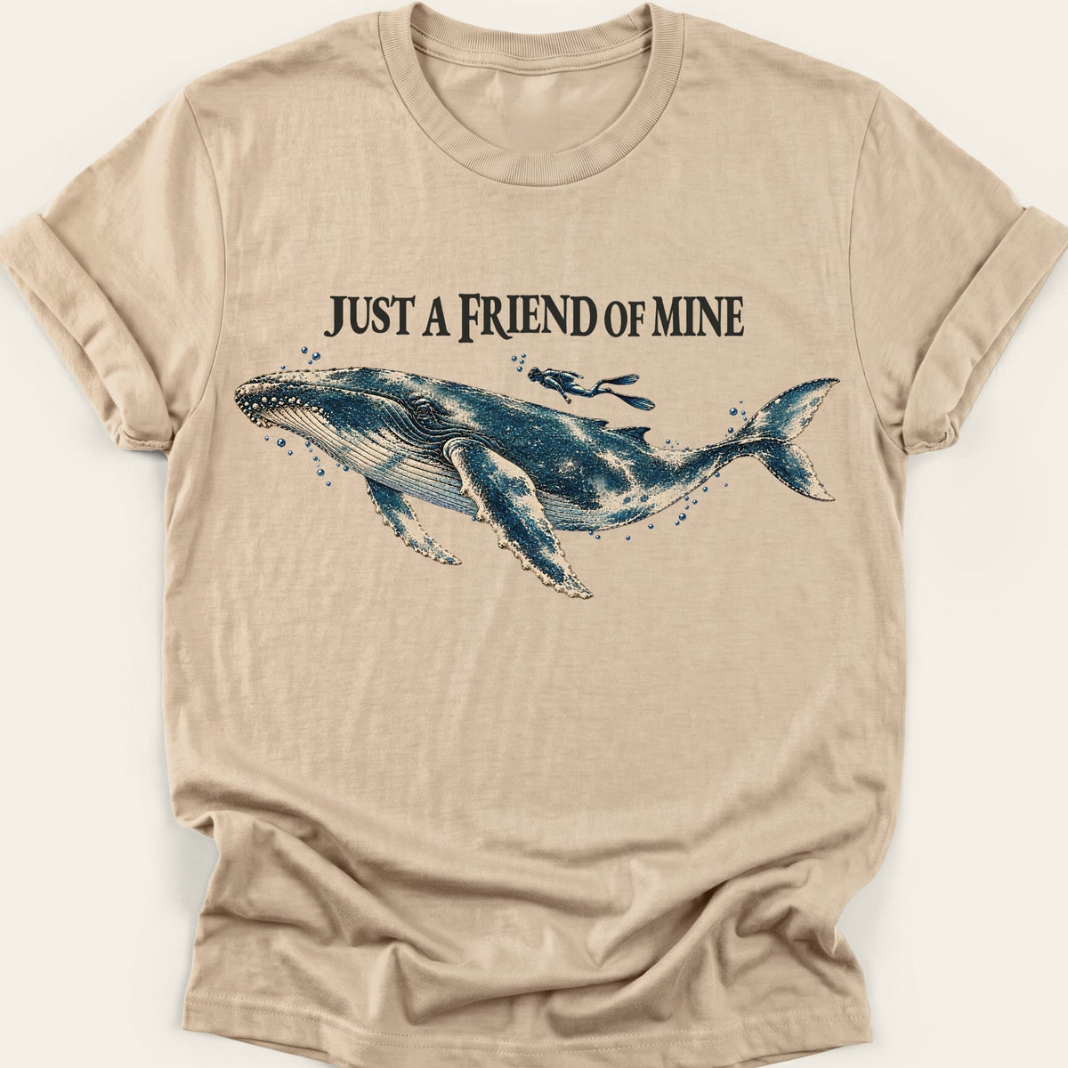 JUST A FRIEND OF MINE — SOFTSTYLE TEE