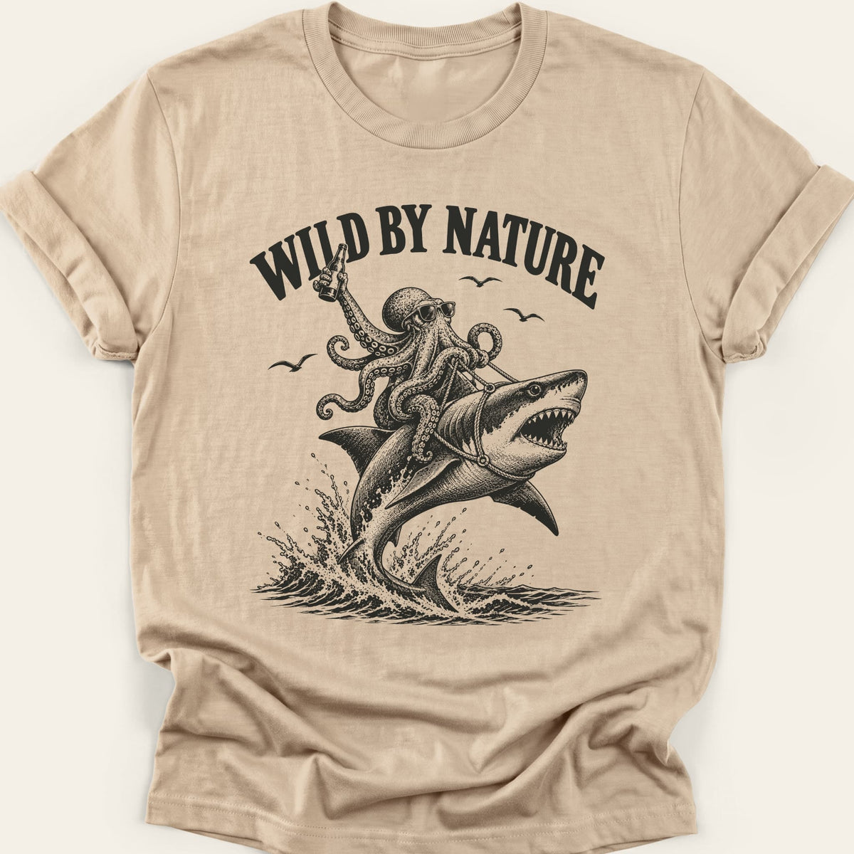 WILD BY NATURE — SOFTSTYLE TEE
