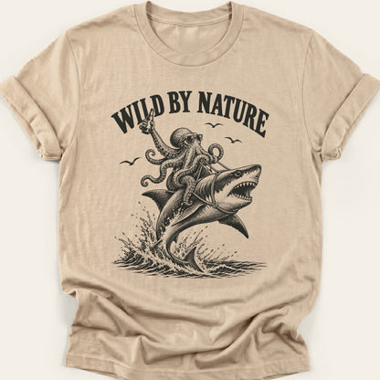 WILD BY NATURE — SOFTSTYLE TEE