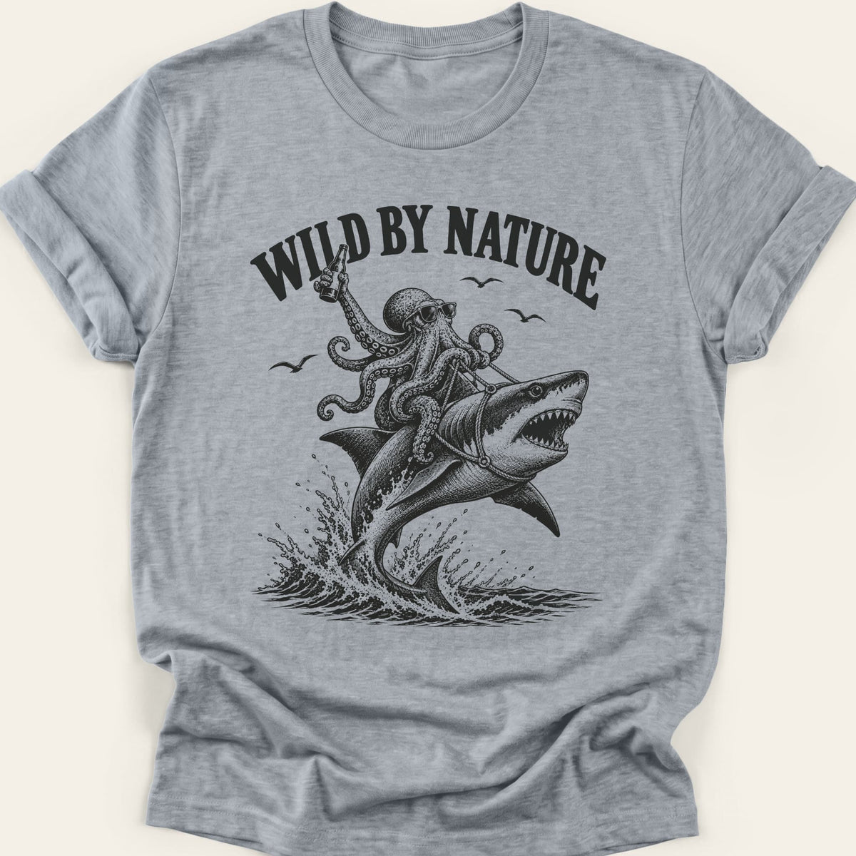 WILD BY NATURE — SOFTSTYLE TEE