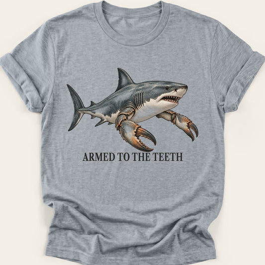 ARMED TO THE TEETH — SOFTSTYLE TEE