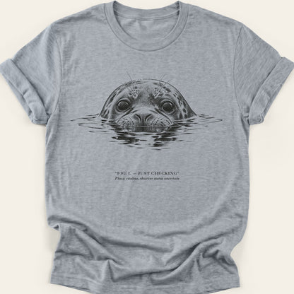 JUST CHECKING — SOFTSTYLE TEE