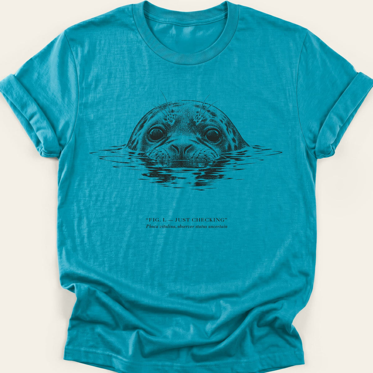 JUST CHECKING — SOFTSTYLE TEE