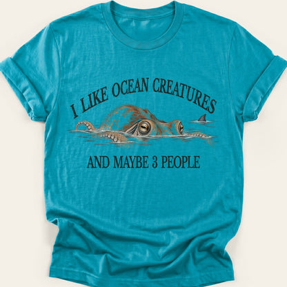 MAYBE 3 PEOPLE — SOFTSTYLE TEE