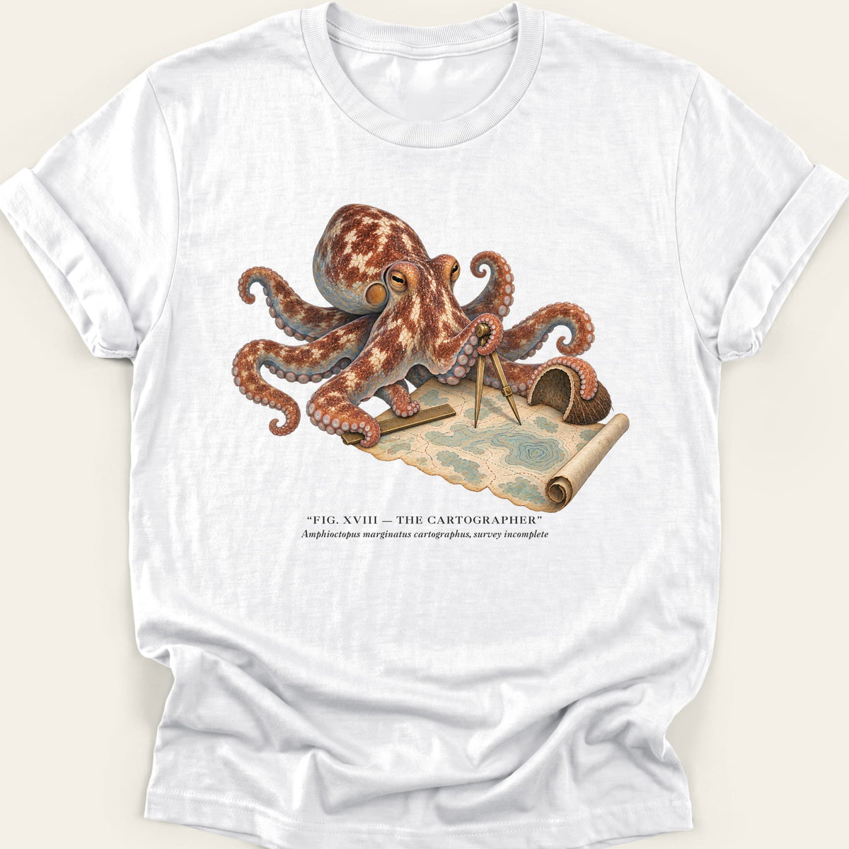 THE CARTOGRAPHER — SOFTSTYLE TEE