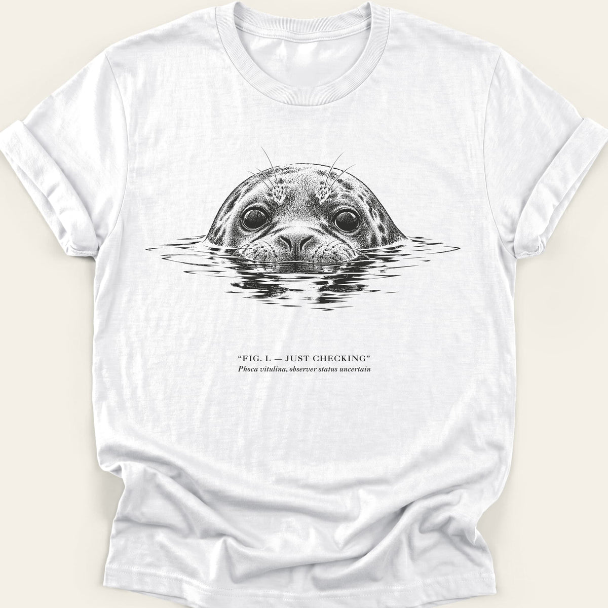 JUST CHECKING — SOFTSTYLE TEE